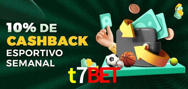 10% de bônus de cashback na t7bet